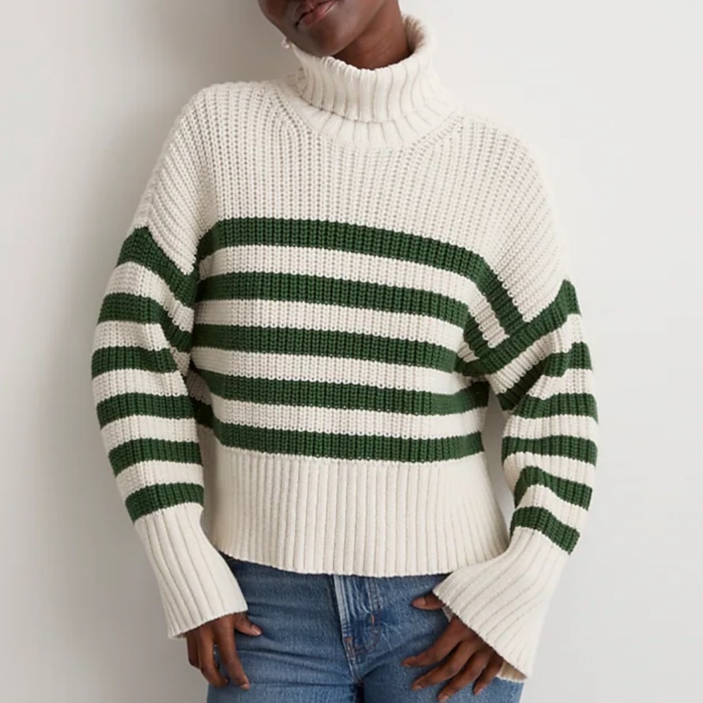 Madewell Wide Rib Turtleneck Sweater Size XXS